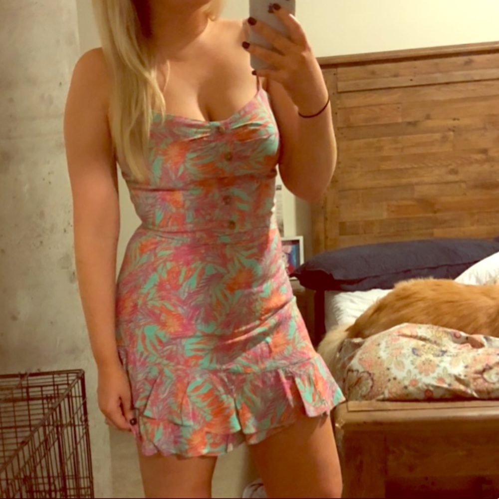 Tropical Print 2-Piece Set